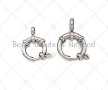 Load image into Gallery viewer, High Quality Stainless Steel Sailor's Clasp, Spring Connector Clasp, Stainless Steel Spring Gate, Connector Ring, 12mm/14mm, sku#C115