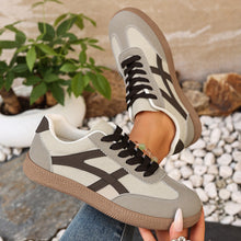 Load image into Gallery viewer, Women's Casual Athletic Sneakers - Lightweight Lace-Up Low-Top Shoes