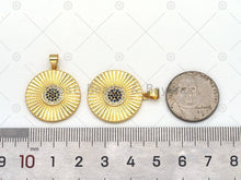 Load image into Gallery viewer, CZ Evil Eye Charm, Sku#LK561