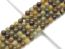 Load image into Gallery viewer, Genuine Quality Green Garnet Round Smooth Beads, Sku#U1387