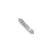 Load image into Gallery viewer, CZ Silver Kindness Believe Blessed Faith Happy Connector Charm Beads, Sku#LX711
