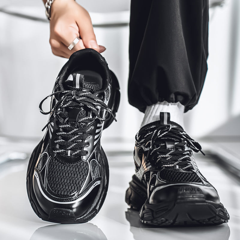 Breathable Mesh Sneakers for Wide Feet & Broad Toes | Casual Lace-Up Shoes