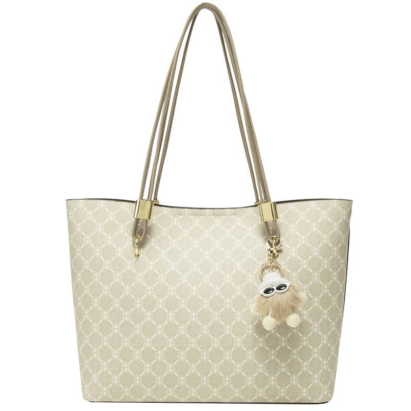 Large Capacity Genuine Leather Tote Bag – Stylish Unisex Shoulder Bag