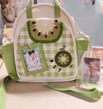 Load image into Gallery viewer, Kiwi Fruit Minimalist Backpack for Girls - Cute Dainty Sweet Design Women's Backpack