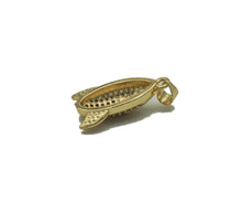 Load image into Gallery viewer, Gold CZ Rocket Charm, Sku#LK687