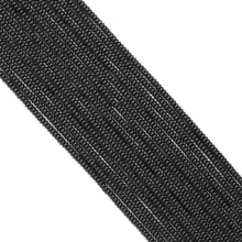 Load image into Gallery viewer, 2x4mm Rondelle Smooth Black Obsidian Beads, Sku#U1961