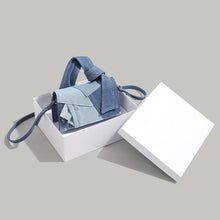 Load image into Gallery viewer, Denim Fabric Crossbody Bag
