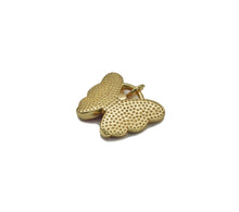 Load image into Gallery viewer, CZ Gold Colorful Enamel Butterfly Charm, Sku#JL154