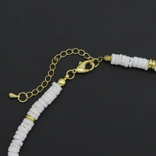 Load image into Gallery viewer, Tridacna Stone Necklace, EF548
