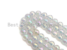 Load image into Gallery viewer, Mystic Plated Rainbow White Agate Beads, Sku#UA59