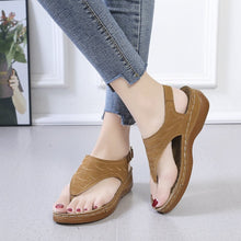Load image into Gallery viewer, Wedge Heel Sandals
