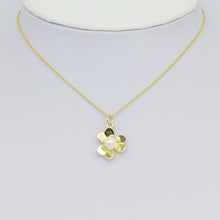 Load image into Gallery viewer, Gold White Pearl Flower Charm Pendant, Sku#LK1030