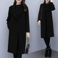 Load image into Gallery viewer, New Autumnwinter Wool Coat, Mid-length, Loose-fit, Korean Style