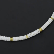 Load image into Gallery viewer, Tridacna Stone Necklace, EF548
