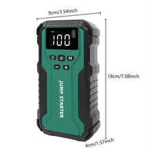Load image into Gallery viewer, 7-in-1 Emergency Car Power Supply Starter &amp; Air Pump
