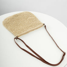 Load image into Gallery viewer, Women's Handwoven Straw Tote Bag | Beach Vacation Handbag | Woven Summer Tote