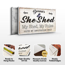 Load image into Gallery viewer, Personalized She Shed Sign XIX