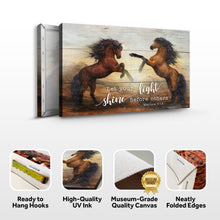 Load image into Gallery viewer, Let Your Light Shine Before Others Matthew 5:16 Faith Sign