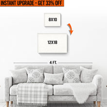 Load image into Gallery viewer, Upgrade Your 8x10 Inches Canvas To 12x18 Inches Canvas