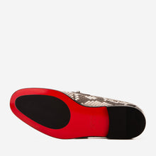 Load image into Gallery viewer, The Boss Pyth Naturel White Color Bit Loafer Men Shoe