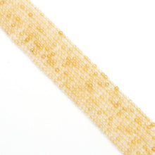 Load image into Gallery viewer, Genuine Citrine Faceted Cube Beads, 2.5mm, Sku#U1526