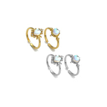 Load image into Gallery viewer, Blue Moonstone Adjustable Ring, Sku#X252