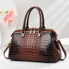 Load image into Gallery viewer, Patent Leather Large-Capacity Commuter Handbag European And American Style