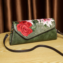 Load image into Gallery viewer, Chinese Floral Embroidered Shoulder Bag | Elegant Women's Handbag