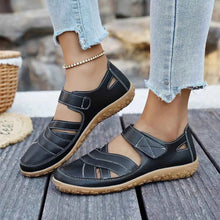 Load image into Gallery viewer, Women's Velcro Slip-On Sneakers | Casual Flat Walking Shoes | Comfortable Everyday Footwear