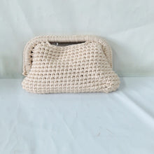 Load image into Gallery viewer, Women's Hand-Crocheted Clutch Bag