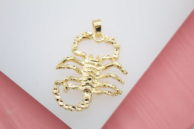 18k Gold Fill Scorpion (A125)