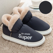 Load image into Gallery viewer, Unisex Plush Fleece High-Back Heel Slippers | Warm Breathable House Shoes