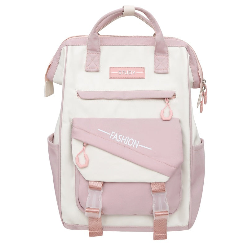 High-Capacity Nylon Backpack for College Students – Lightweight & Stylish