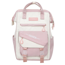 Load image into Gallery viewer, High-Capacity Nylon Backpack for College Students – Lightweight &amp; Stylish