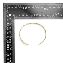 Load image into Gallery viewer, Gold Evil Eye Cuff Bracelet, Sku#A279