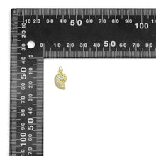 Load image into Gallery viewer, Clear CZ Sea Snail Charm Pendant, Sku#LD685