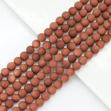 Load image into Gallery viewer, Matt Goldstone Round Smooth Beads, Sku#U1787