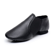 Load image into Gallery viewer, Genuine Leather Jazz Dance Practice Shoes – Soft Sole, Women &amp; Kids