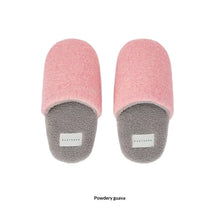 Load image into Gallery viewer, Woolen Color-Blocked Home Slippers - Warm Non-Slip Indoor Cotton Slippers for Women &amp; Men