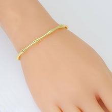Load image into Gallery viewer, Bamboo Joint Cuff Bracelet, Sku#A280