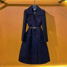 Load image into Gallery viewer, Slim-fit Fashionable Light-luxury Mid-length Coat