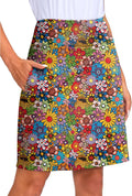 Viodia Women's 20" Knee Length Skorts Skirts UPF50+ Athletic Tennis Golf Skirt for Women Casual Summer Skirts