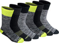 Dickies Men's Dri-tech Original Moisture Control Crew Socks, Available in M-xxl (6, 12, 18 Pairs)