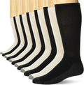 Hanes Men's Crew & Over the Calf Socks Pack, Max Cushioned Moisture-wicking Stay Dry Socks, Athletic Socks, 6, 8 Or 12-pairs
