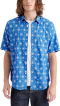 Dockers Mens Regular Fit Short Sleeve Casual Shirt (Standard and Big & Tall)