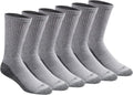 Dickies Men's Dri-tech Original Moisture Control Crew Socks, Available in M-xxl (6, 12, 18 Pairs)