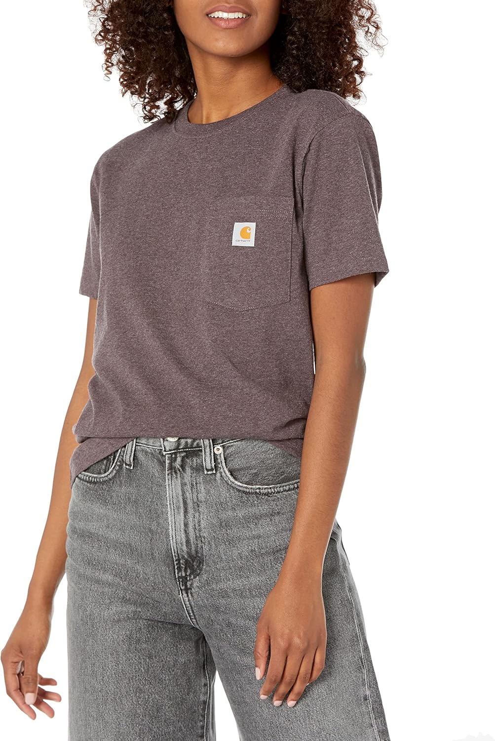 Carhartt Women's Loose Fit Heavyweight Short-Sleeve Pocket T-Shirt Closeout