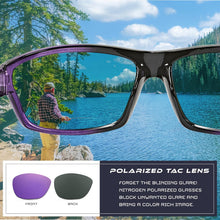 Load image into Gallery viewer, Nitrogen Polarized Wrap Around Sport Sunglasses for Men Women UV400 Driving Fishing Running Sun Glasses