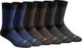 Dickies Men's Dri-tech Moisture Control Max Full Cushion Crew Socks, Available in M-xl (6, 12 Pairs)