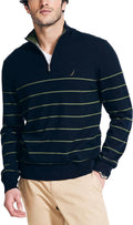 Nautica Men's Quarter-Zip Sweater